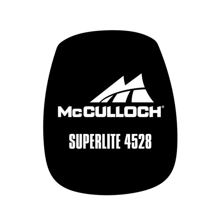 Decal 5789094-01 in the group Spare Parts / Spare parts Övriga Reservdelar / Spare parts McCulloch Häcksaxar / Spare parts McCulloch SuperLite 4528 at GPLSHOP (5789094-01)