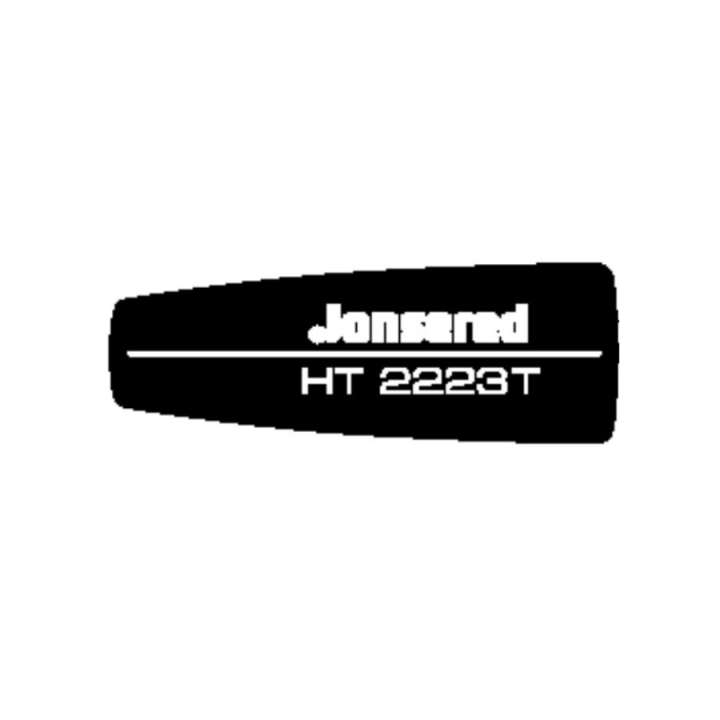 Decal 5789096-02 in the group Spare Parts / Spare parts Övriga Reservdelar / Spare parts Jonsered Häcksaxar / Spare parts Jonsered HT2223T at GPLSHOP (5789096-02)
