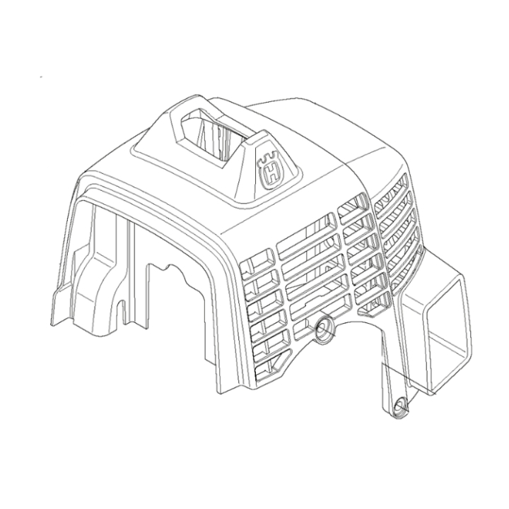 Housing 5793495-01 in the group Spare Parts / Spare parts Brushcutters / ➤200 Series / Spare parts Husqvarna 243RJ at GPLSHOP (5793495-01)