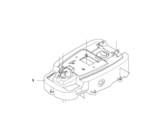 KIT DISPLAY COVER INCL SEALING in the group Spare Parts Robotic Lawn Mower / Spare parts Gardena R45Li / Gardena R45Li - 2019 at GPLSHOP (5793919-03)