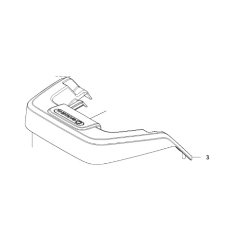 Cover charging station in the group Spare Parts Robotic Lawn Mower / Spare parts Gardena R70Li / Gardena R70Li - 2013 at GPLSHOP (5793923-01)