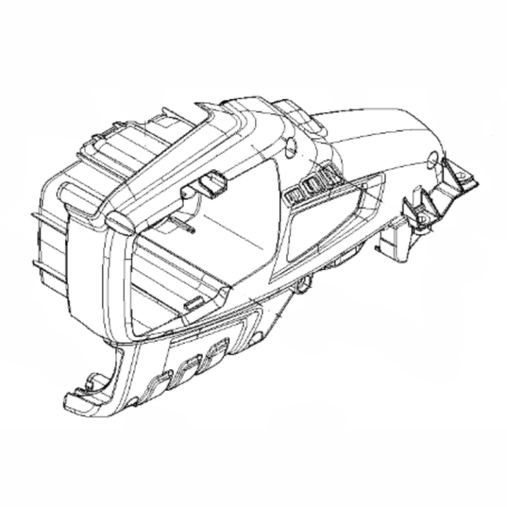 Vehushalva in the group Spare Parts / Spare Parts Hedge Trimmers / Spare parts Husqvarna 520iHD70 at GPLSHOP (5795597-01)