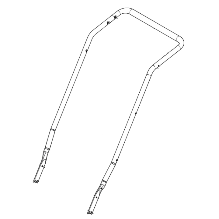 Handle Upper Husqvarna 5797989-04 in the group Spare Parts / Spare parts Husqvarna Walk-Behind Lawn Mower / Spare parts Husqvarna LC353VE at GPLSHOP (5797989-04)