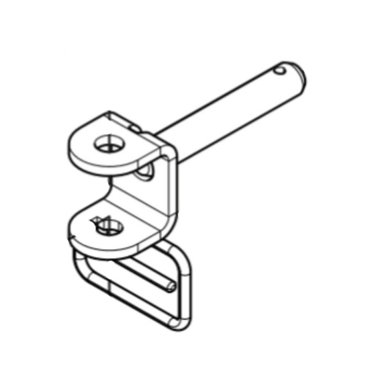 Pendulum shaft in the group Spare Parts / Spare Parts Jonsered Ride-On Front Mowers / Spare parts Jonsered FR 2312 MA at GPLSHOP (5802674-01)