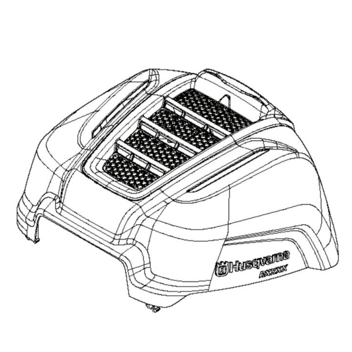 Housing in the group Spare Parts / Spare Parts Rider / Spare parts Husqvarna Rider 115B at GPLSHOP (5802762-02)
