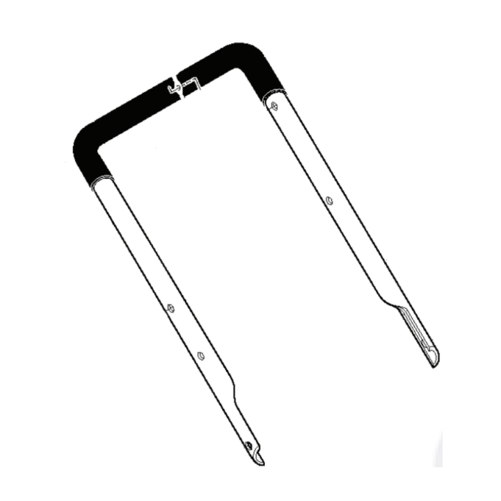 Handle, Upper 5806387-14 in the group Spare Parts / Spare parts for Jonsered Walk-Behind Lawn Mowers / Spare parts Jonsered LM 2153CMDA at GPLSHOP (5806387-14)