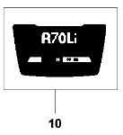 LABEL in the group Spare Parts Robotic Lawn Mower / Spare parts Gardena R70Li / Gardena R70Li - 2019 at GPLSHOP (5809276-01)