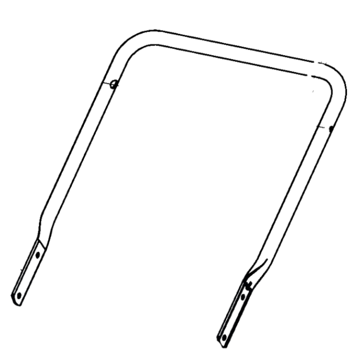 Handle, Lower 5814000-01 in the group Spare Parts / Spare parts Husqvarna Walk-Behind Lawn Mower / Spare parts Husqvarna LC18 at GPLSHOP (5814000-01)