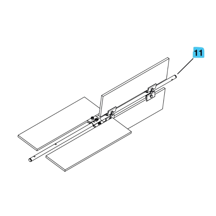 Shoulder 5818318-01 in the group Spare Parts / Spare parts Övriga Reservdelar / Spare parts Övrigt / Spare parts Sweeper 32'(581538001) at GPLSHOP (5818318-01)