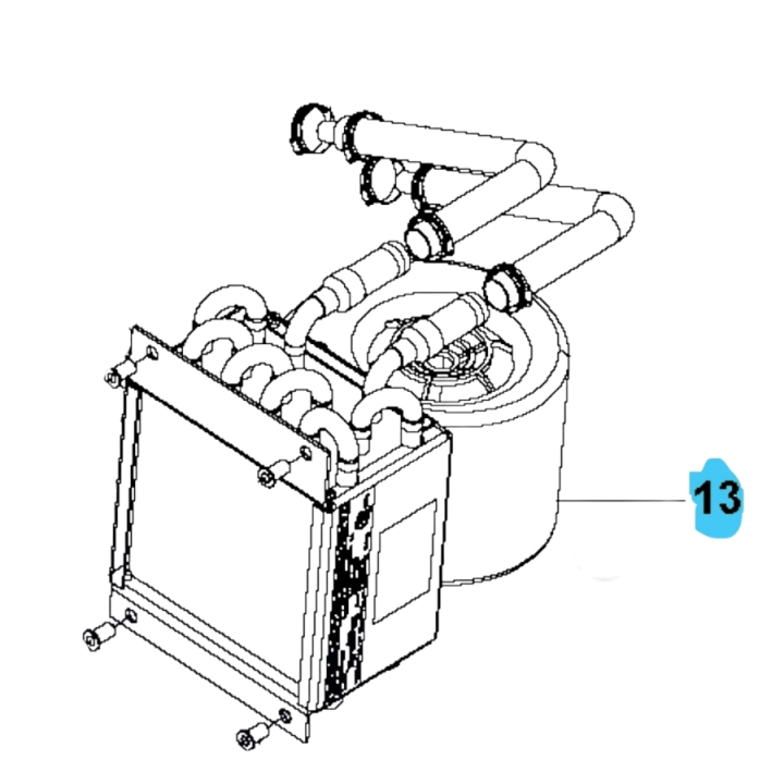 Hot Water Heater 5819871-01 in the group  at GPLSHOP (5819871-01)
