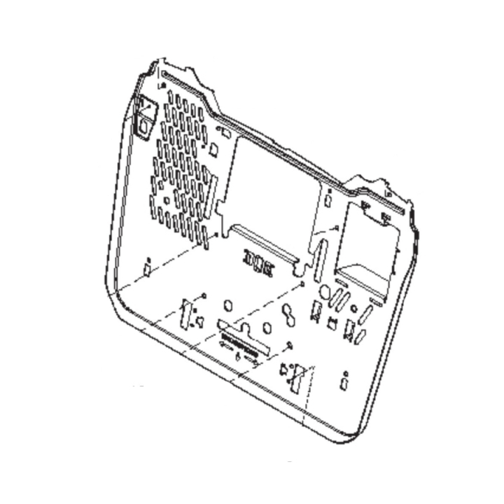 Back piece in the group Spare Parts / Spare Parts Garden Tractors at GPLSHOP (5825525-02)