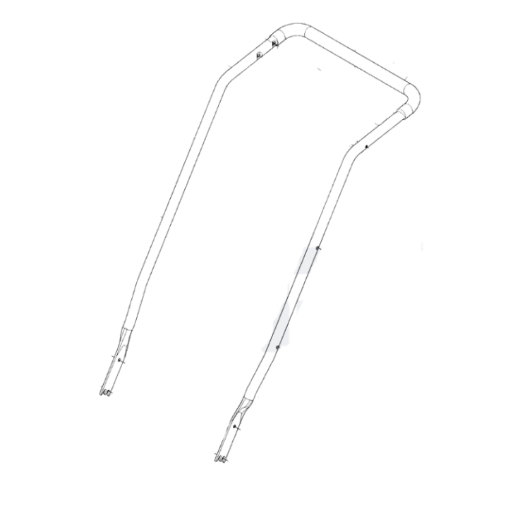 Handle 5828181-02 in the group Spare Parts / Spare parts Husqvarna Walk-Behind Lawn Mower / Spare parts Husqvarna LC247SP at GPLSHOP (5828181-02)