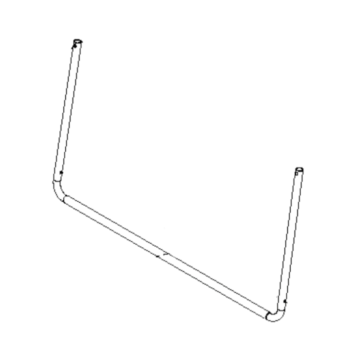 Frame,Front,Tex/Crd in the group Spare Parts / Spare parts for McCulloch Ride-on Lawn Mowers / Spare parts McCulloch M165-97TC Classic at GPLSHOP (5835115-01)