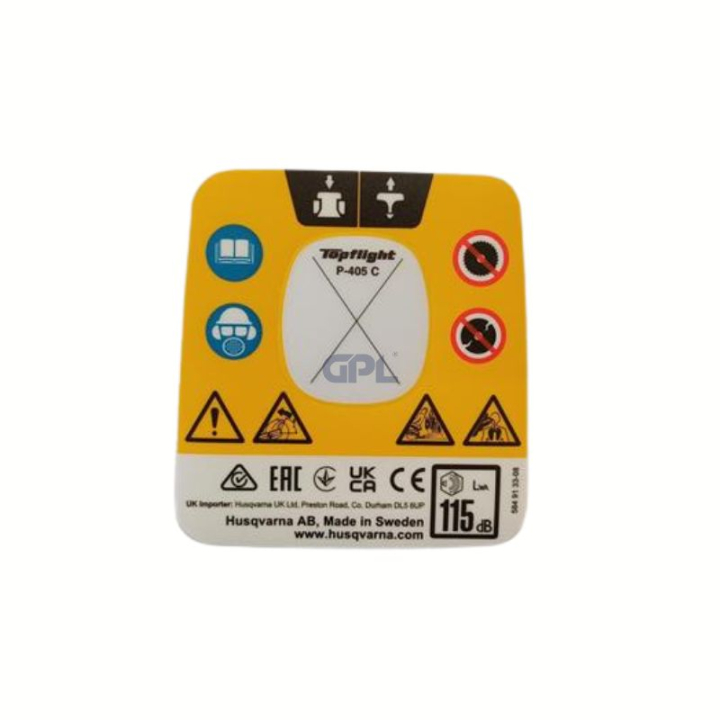 Decal Warning in the group at GPLSHOP (5849133-08)