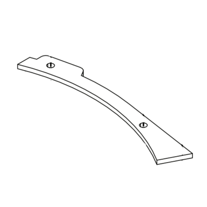 Reinforcement Plate 5853160-05 in the group Spare Parts / Spare parts for McCulloch Ride-on Lawn Mowers / Spare parts McCulloch M200-107TC Powerdrive at GPLSHOP (5853160-05)