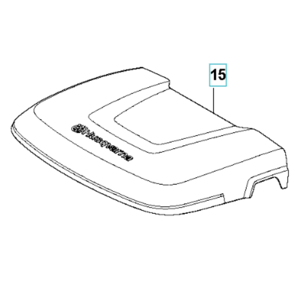 COVER LID P2 HOUSE in the group Spare Parts Robotic Lawn Mower / Spare parts Husqvarna Automower® 415X / Automower 415X - 2023 at GPLSHOP (5853235-01)