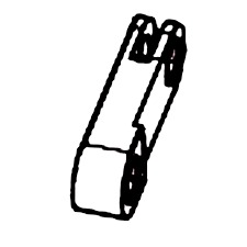 Link Arm 5856035-01 in the group Spare Parts / Spare parts Chainsaws / Spare parts Husqvarna 240i at GPLSHOP (5856035-01)