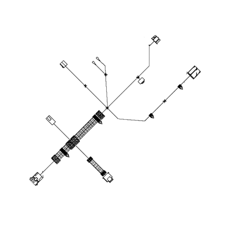 Wiring harness in the group Spare Parts / Spare Parts Garden Tractors / Spare parts Husqvarna TC 238 at GPLSHOP (5858499-01)