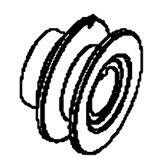 Pulley Impeller,Asm,2,60_,75 B 5860508-01 in the group  at GPLSHOP (5860508-01)