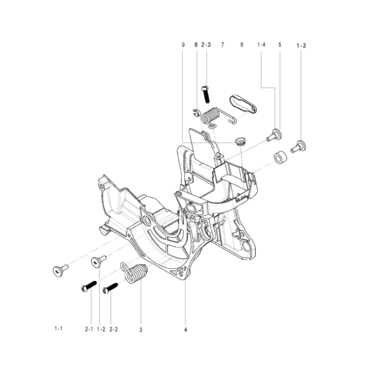 The Bracket 5860986-03 in the group Spare Parts / Spare parts Chainsaws / Spare parts Husqvarna 120/E at GPLSHOP (5860986-03)