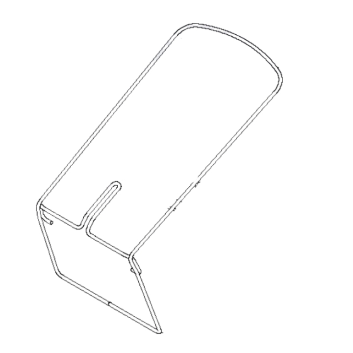 Bag Frame in the group Spare Parts / Spare parts Husqvarna Walk-Behind Lawn Mower / Spare parts Husqvarna LC221A at GPLSHOP (5869291-04)