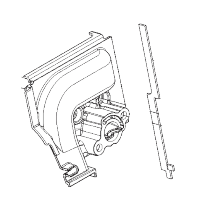 Intake Compl in the group Spare Parts / Spare Parts Leaf Blowers / Spare parts Husqvarna 525BX at GPLSHOP (5871945-01)