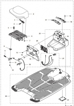 Charging Station Sileno in the group Spare Parts Robotic Lawn Mower / Spare parts Gardena R100Li/R100LiC/R130Li/R130LiC/R160Li / Gardena R100Li/R100LiC/R130Li/R130LiC/R160Li - 2016 at GPLSHOP (5878329-01)