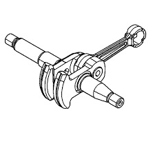 Crankshaft 5878690-01 in the group Spare Parts / Spare parts Chainsaws / Spare parts Husqvarna T525 at GPLSHOP (5878690-01)