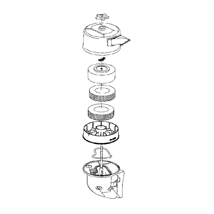 Air Cleaner 5880067-01 in the group Spare Parts / Spare parts for Husqvarna Tillers / Spare parts Husqvarna TF230 at GPLSHOP (5880067-01)