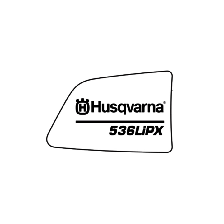Decal Husqvarna 536LiPX in the group  at GPLSHOP (5886028-03)