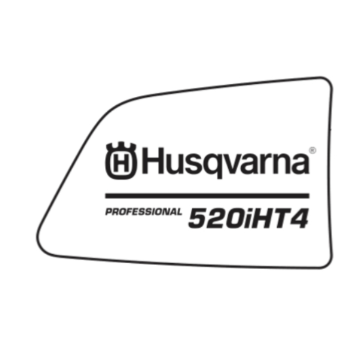 Decal Product 520Iht4 in the group Spare Parts / Spare Parts Hedge Trimmers / Spare parts Husqvarna 520iHT4 at GPLSHOP (5886028-09)