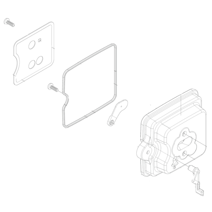 Filter Housing Screen in the group Spare Parts / Spare Parts Hedge Trimmers / Spare parts Husqvarna 226HD60S at GPLSHOP (5886285-01)