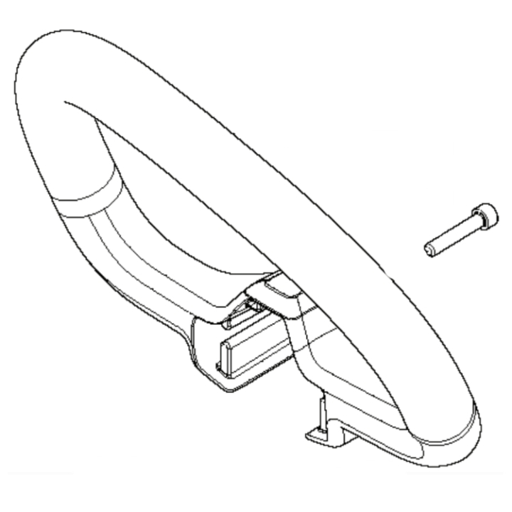 Handle Front in the group Spare Parts / Spare parts Brushcutters / Spare parts Husqvarna 136LiL at GPLSHOP (5887550-01)