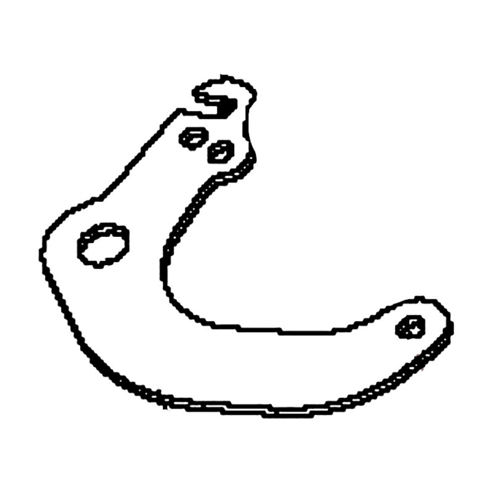 Bellcrank Drive Black Zinc Pla 5892899-02 in the group at GPLSHOP (5892899-02)