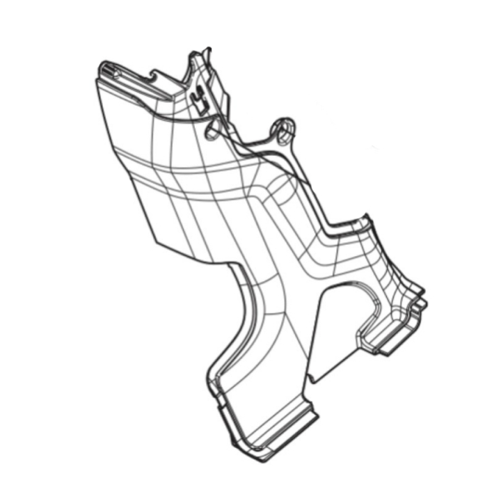 Cover Steering Column, Right in the group Spare Parts / Spare Parts Rider / Spare parts Husqvarna Rider 420 TSX AWD at GPLSHOP (5894977-01)