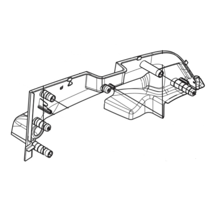 There control panel, Inside in the group Spare Parts / Spare Parts Rider / Spare parts Husqvarna Rider 420 TSX AWD at GPLSHOP (5894987-01)