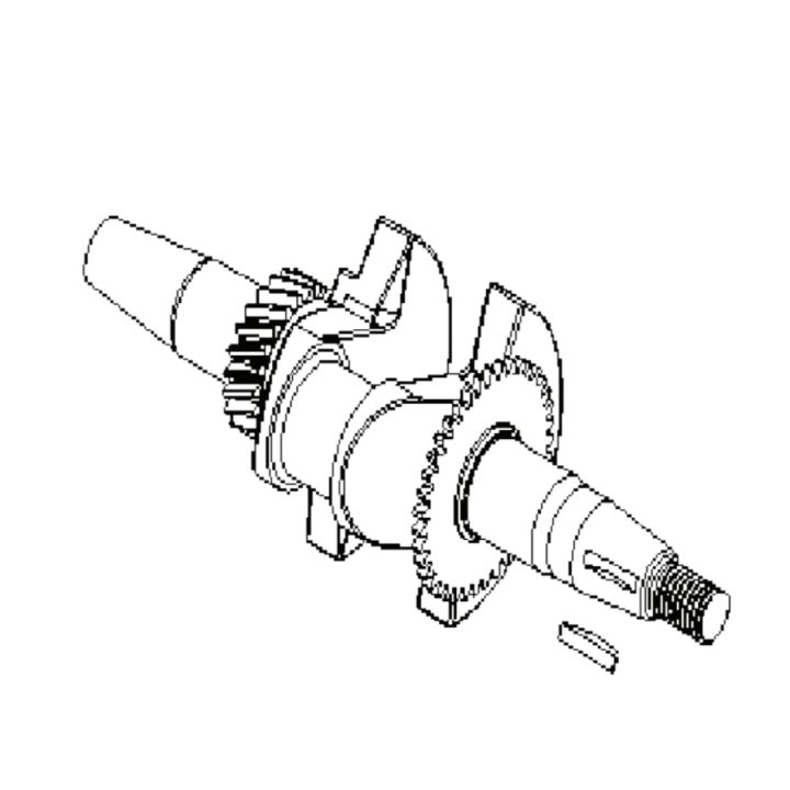 Crankshaft Comp 5898701-01 in the group Spare Parts / Spare parts Övriga Reservdelar / Spare parts McCulloch Jordfräsar / Spare parts McCulloch MFT44 100 at GPLSHOP (5898701-01)