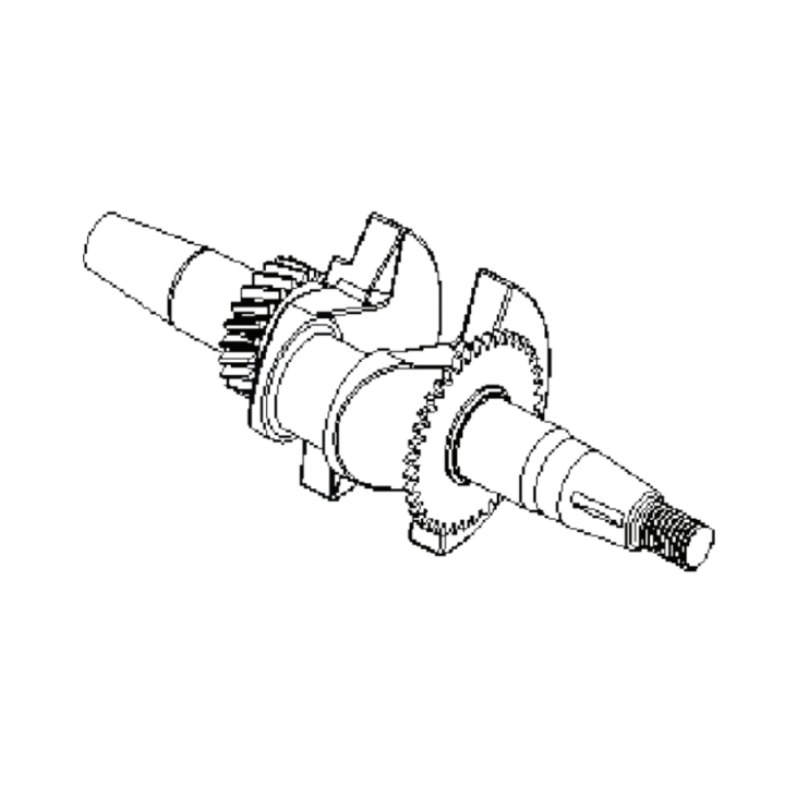 Crankshaft 5898704-01 in the group Spare Parts / Spare parts Övriga Reservdelar / Spare parts McCulloch Jordfräsar / Spare parts McCulloch MFT44 100 at GPLSHOP (5898704-01)