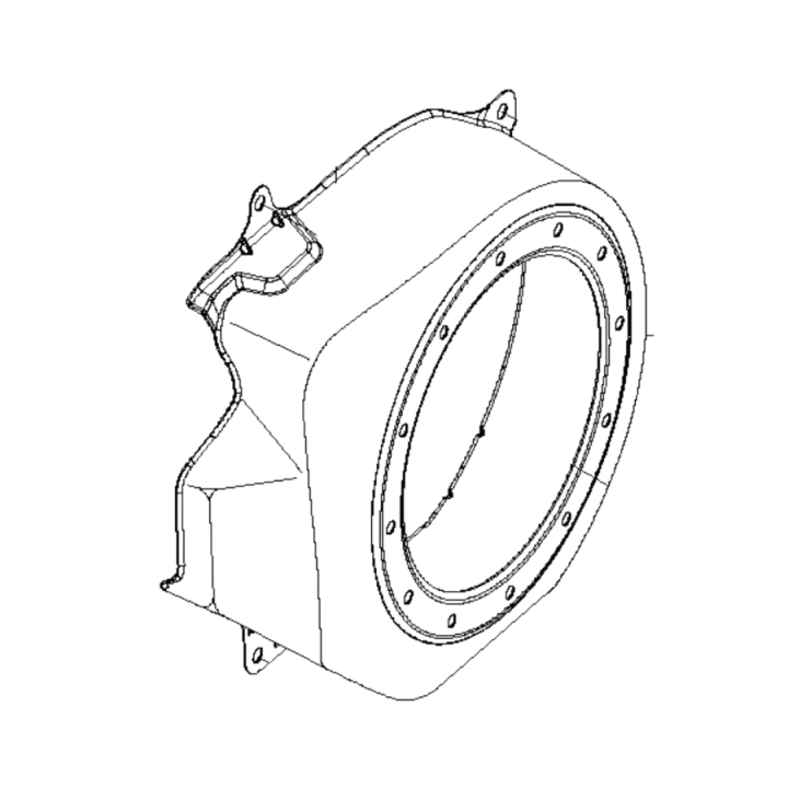 Housing 5899125-01 in the group Spare Parts / Spare parts Övriga Reservdelar / Spare parts McCulloch Jordfräsar / Spare parts McCulloch MFT55 200R at GPLSHOP (5899125-01)