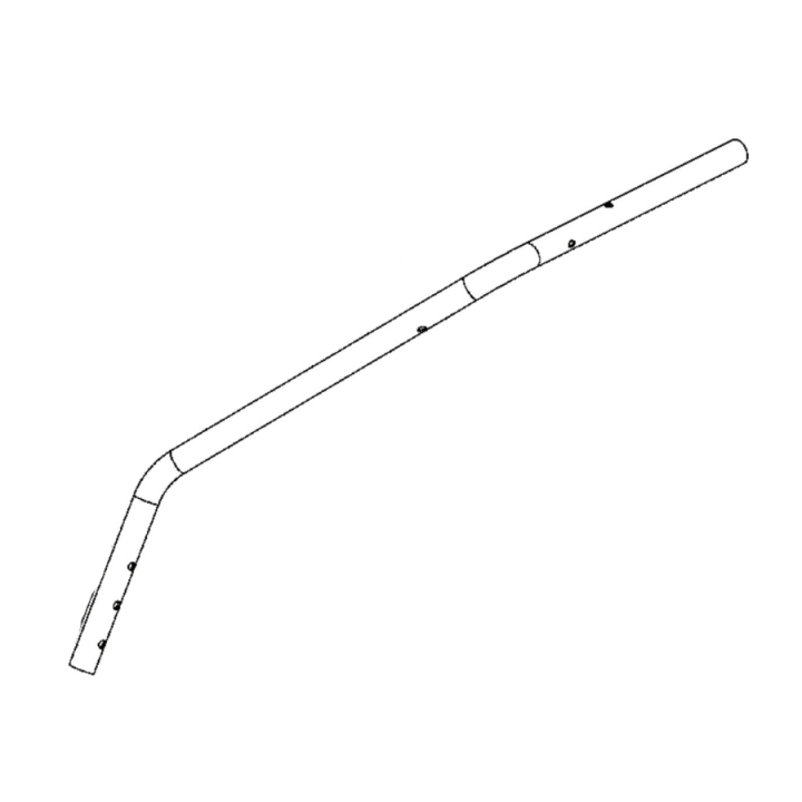 Steering wheel, Left Side in the group Spare Parts / Spare parts for Husqvarna Tillers / Spare parts Husqvarna TF325 at GPLSHOP (5901727-01)