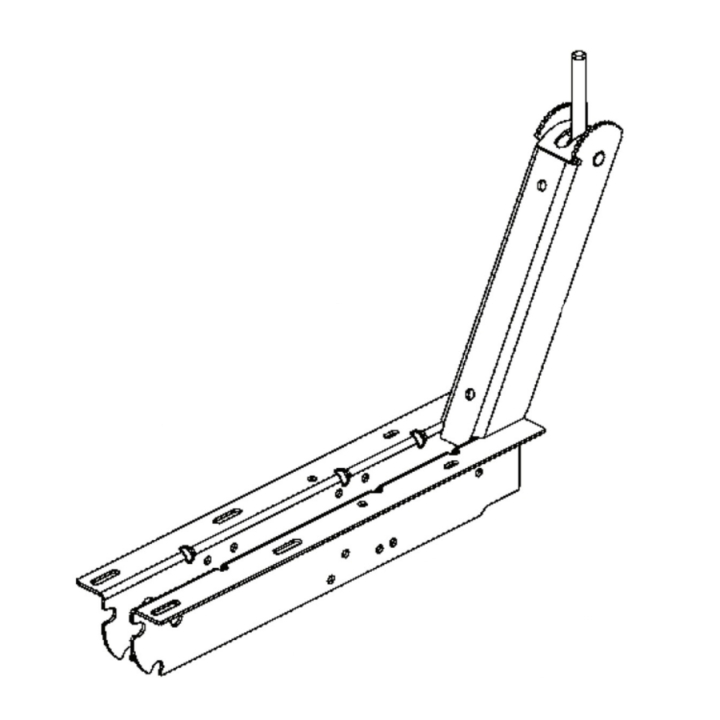 Frame in the group Spare Parts / Spare parts for Husqvarna Tillers / Spare parts Husqvarna TF335 at GPLSHOP (5902131-01)