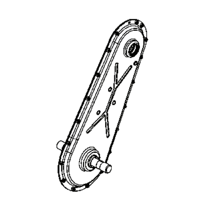 Transmission in the group Spare Parts / Spare parts for Husqvarna Tillers / Spare parts Husqvarna TF335 at GPLSHOP (5902132-01)