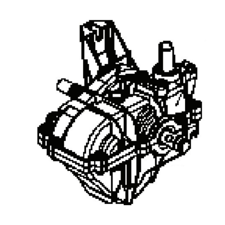 Gearbox in the group Spare Parts / Spare parts for Husqvarna Tillers / Spare parts Husqvarna TF335 at GPLSHOP (5902133-01)