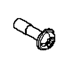 Screw 5902664-02 in the group Spare Parts / Spare parts Chainsaws / Spare parts Husqvarna T525 at GPLSHOP (5902664-02)