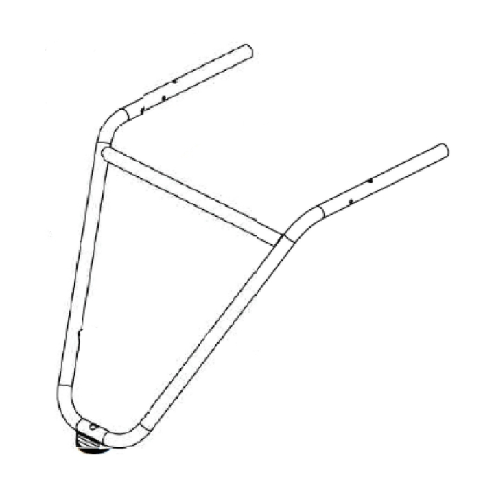 Handle Bracket 5903620-01 in the group Spare Parts / Spare parts for Husqvarna Tillers / Spare parts Husqvarna TR348 at GPLSHOP (5903620-01)