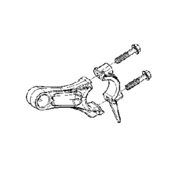 Connecting rod in the group Spare Parts / Spare parts for Husqvarna Tillers / Spare parts Husqvarna TF225 at GPLSHOP (5903925-01)