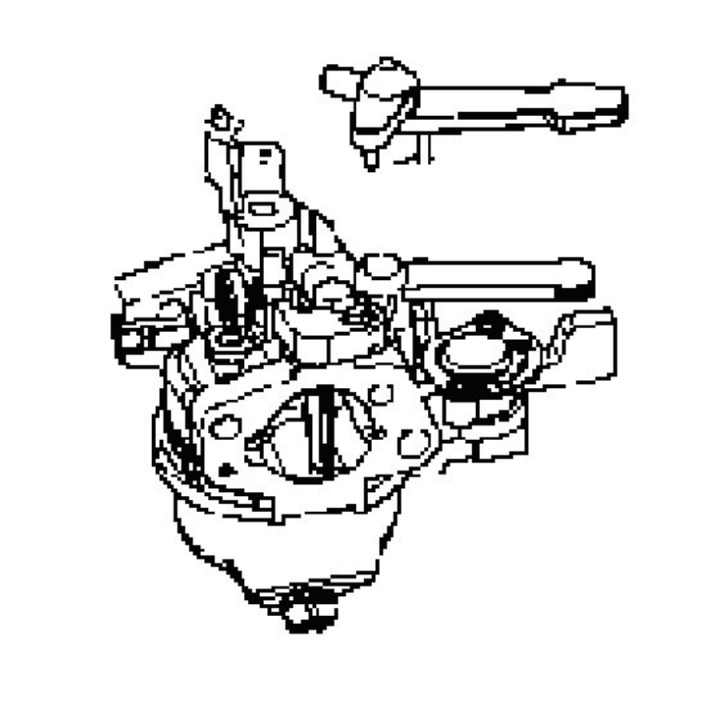 Carburetor in the group Spare Parts / Spare parts for Husqvarna Tillers / Spare parts Husqvarna TF225 at GPLSHOP (5903934-01)
