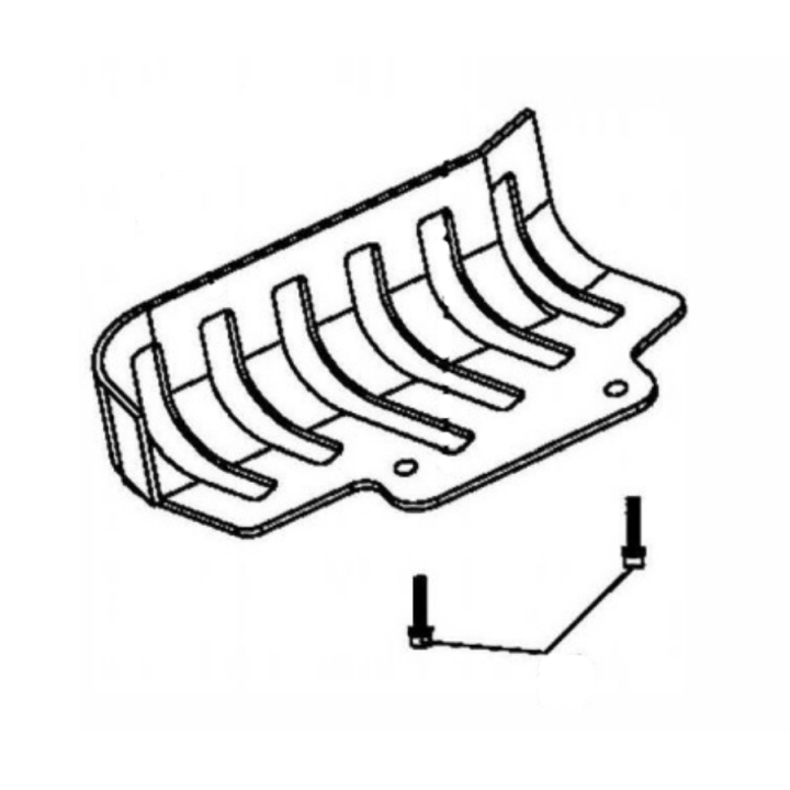 Exhaust 5904598-01 in the group Spare Parts / Spare parts Övriga Reservdelar / Spare parts McCulloch Häcksaxar / Spare parts McCulloch HT5622 at GPLSHOP (5904598-01)