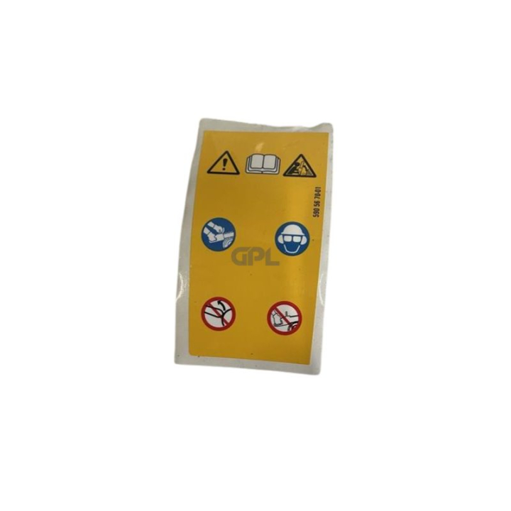 Decals H565/H572 5905670-01 in the group Spare Parts / Spare parts Chainsaws / Spare parts Husqvarna 572XP/G at GPLSHOP (5905670-01)