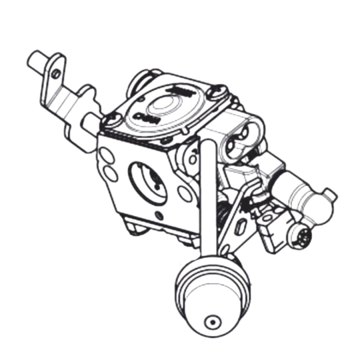 Carburetor McCulloch CS42STE in the group Spare Parts / Spare parts McCulloch Chainsaws / Spare parts McCulloch CS42STE at GPLSHOP (5908008-01)